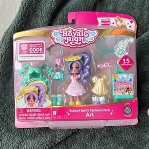 Royale High 3” School Spirit Fashion Pack: Art - Light Series 1-1 Figure